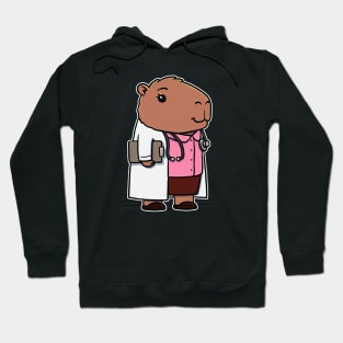 Capybara Doctor Girl Hoodie